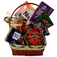 Cesta de Dulces para Navidad