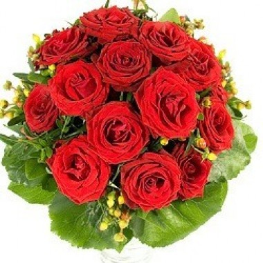Bouquet de 12 rosas