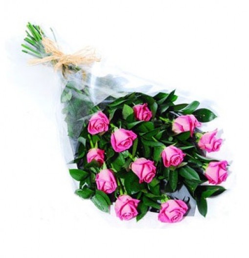 Bouquet de doce rosas rosadas