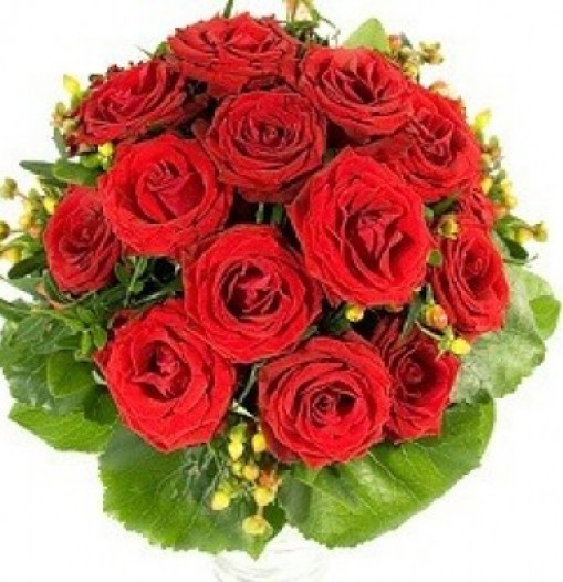 Bouquet de 12 rosas
