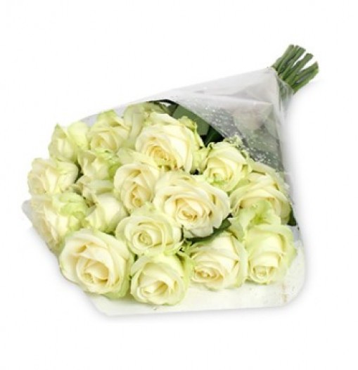 Bouquet de 24 Rosas blancas
